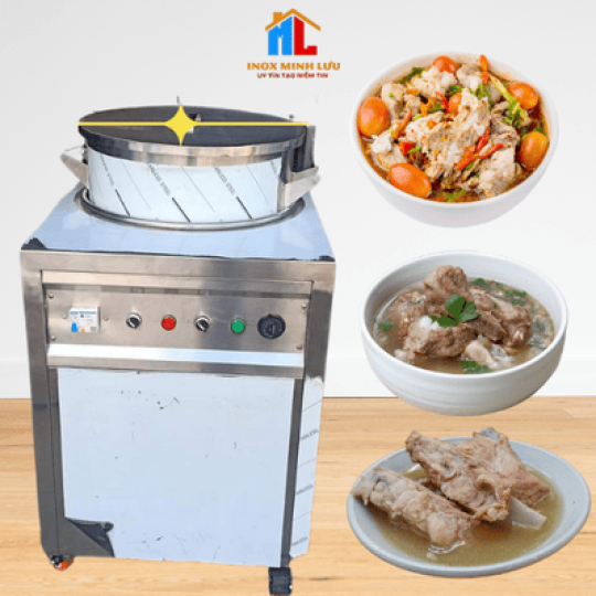 Nồi hầm công nghiệp Inox 304 